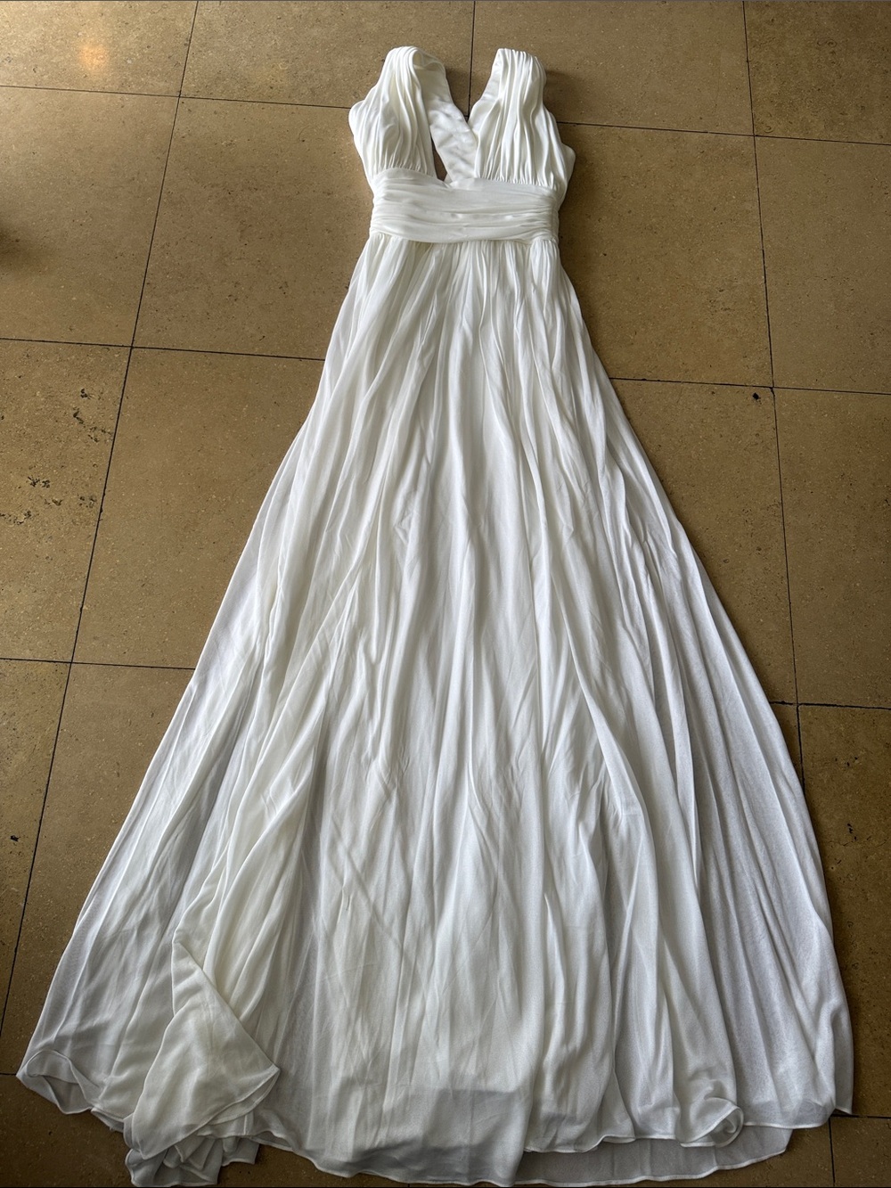 Michael Kors Collection White Maxi Dress